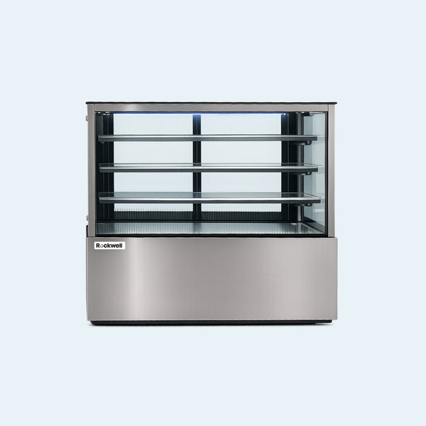 Stainless Steel Cold Confectionery Showcase – 2–10°C – 4 feet
