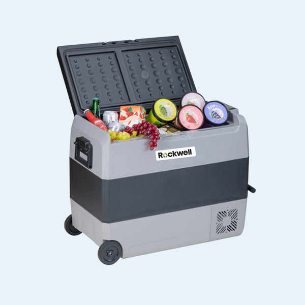 56.5 L Portable Car Cooler/Freezer – AC/DC Charging