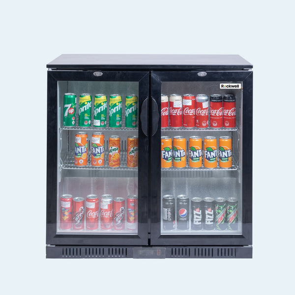 193 L Back Bar Cooler – Digital Temperature Display