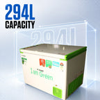 294 L Convertible Green Deep Freezer – Upto 53% power saving – 10-Year Cooling Coil Warranty – image 2