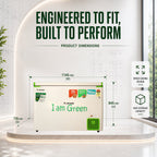 294 L Convertible Green Deep Freezer – Upto 53% power saving – 10-Year Cooling Coil Warranty – image 3