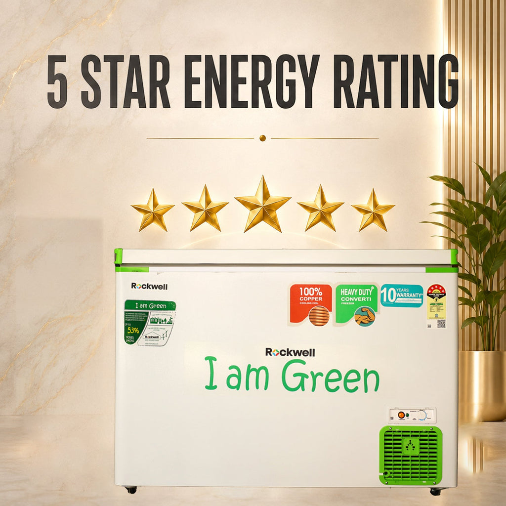 294 L Convertible Green Deep Freezer – Upto 53% power saving – 10-Year Cooling Coil Warranty – image 4