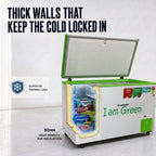 294 L Convertible Green Deep Freezer – Upto 53% power saving – 10-Year Cooling Coil Warranty – image 5