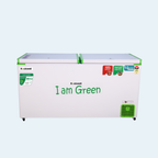 491 L Convertible Green Deep Freezer – Upto 53% power saving – 10-Year Cooling Coil Warranty