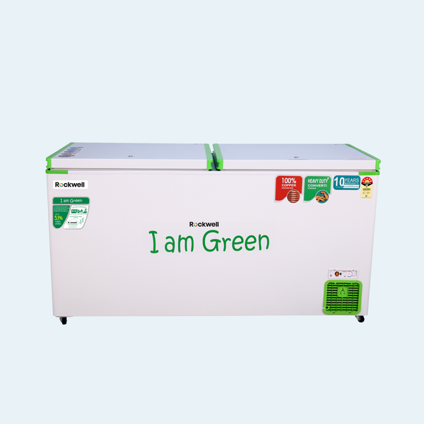 491 L Convertible Green Deep Freezer – Upto 53% power saving – 10-Year Cooling Coil Warranty