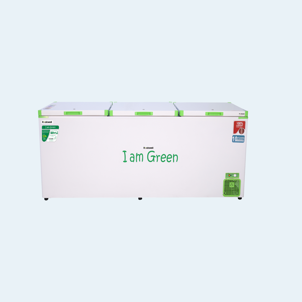 750 L Convertible Green Deep Freezer – Upto 53% power saving 10-Year Cooling Coil Warranty