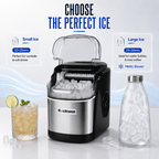 Portable Instant Ice Maker – 9 Bullet Ice Cubes in 8-10 Minutes – 12 kg/Day – image 5