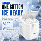 Portable Instant Ice Maker – 9 Bullet Ice Cubes in 8-10 Minutes – 12 kg/Day – image 2