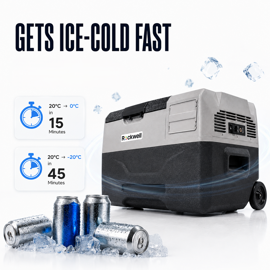 27.8 L Portable Car Cooler/Freezer – AC/DC Charging – image 4