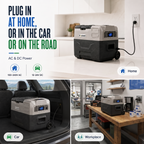 27.8 L Portable Car Cooler/Freezer – AC/DC Charging – image 5
