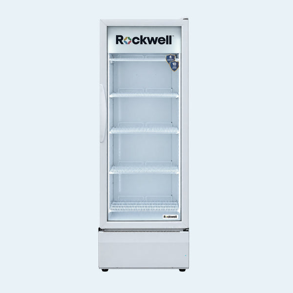 359 L Single Glass Door Visi Cooler – White – 4 Years Warranty
