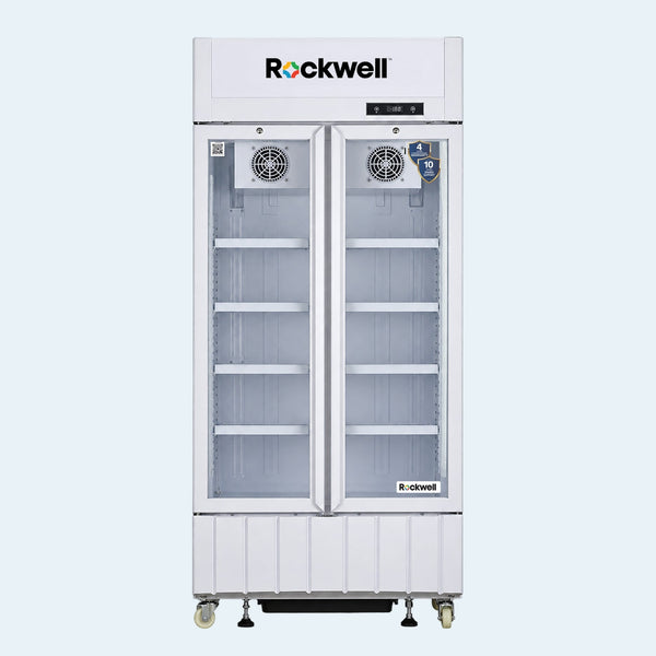 453 L Single Glass Door Visi Cooler – White – 4 Years Warranty