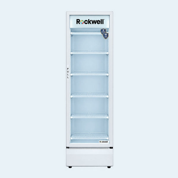 460 L Double Glass Door Visi Cooler – White – 4 Years Warranty