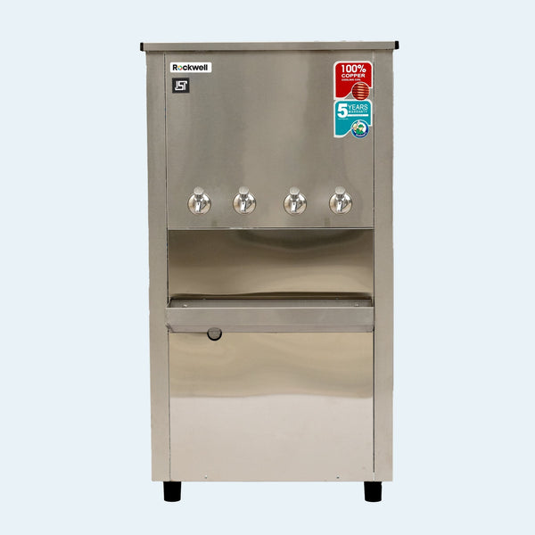 400 Litres Stainless Steel Water Cooler – Energy Efficient – 4 Faucet