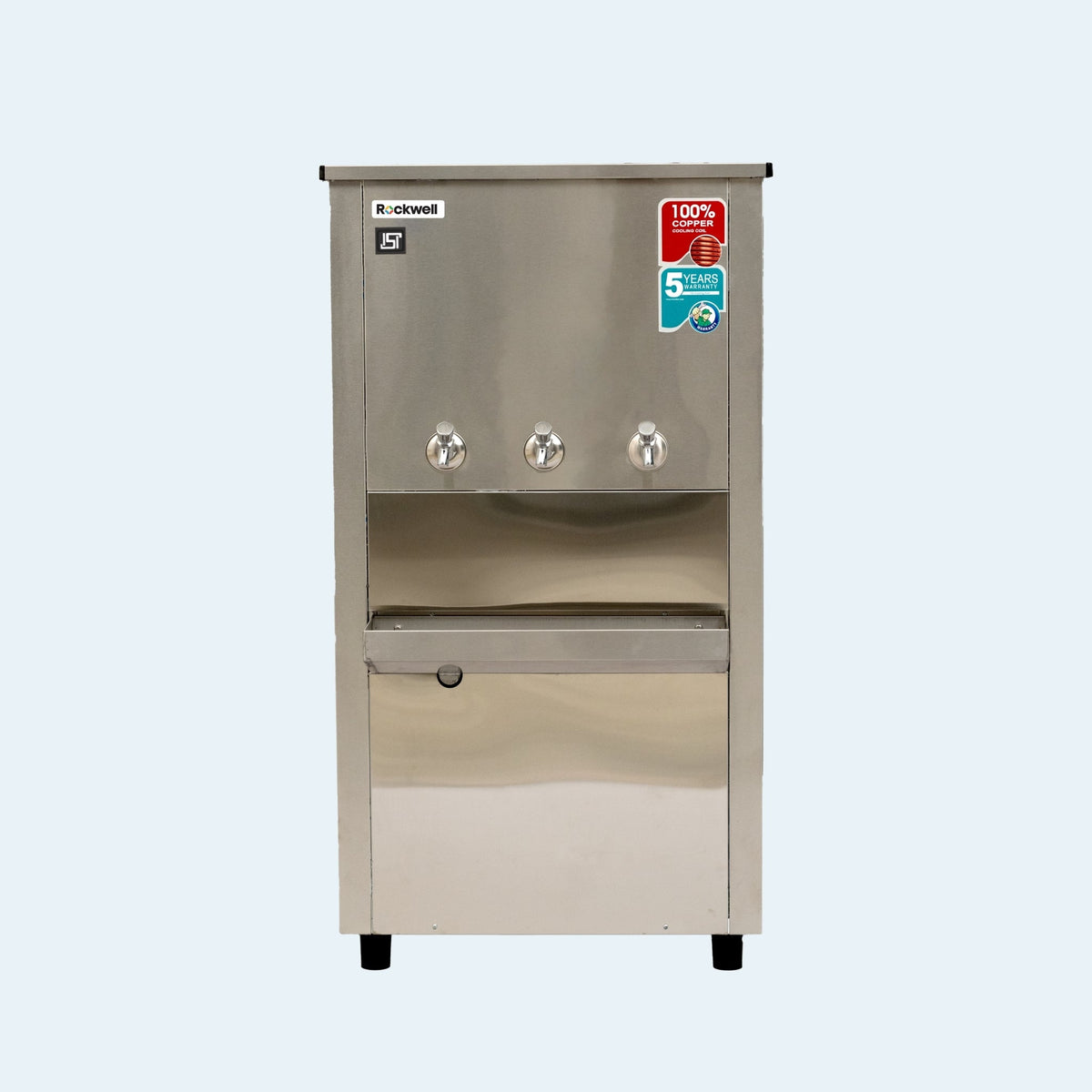 120 Litres Stainless Steel Water Cooler – Energy Efficient – 2 Faucet