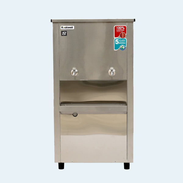 80 Litres Stainless Steel Water Cooler – Energy Efficient – 2 Faucet
