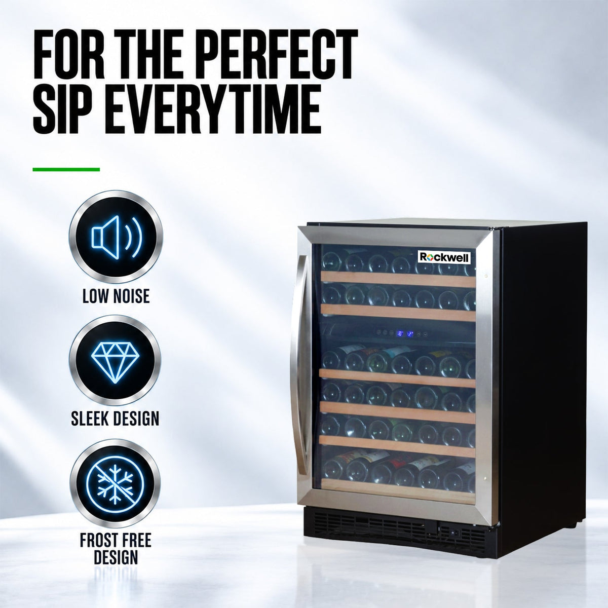 155 L Wine Cooler – 51 Bottles – image 3