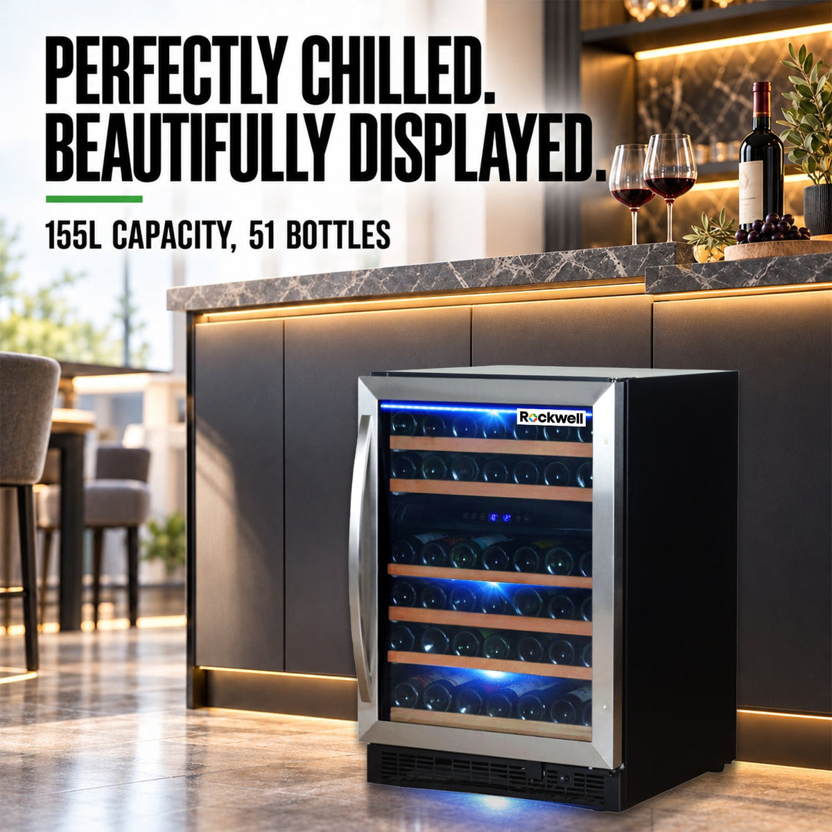 155 L Wine Cooler – 51 Bottles – image 7
