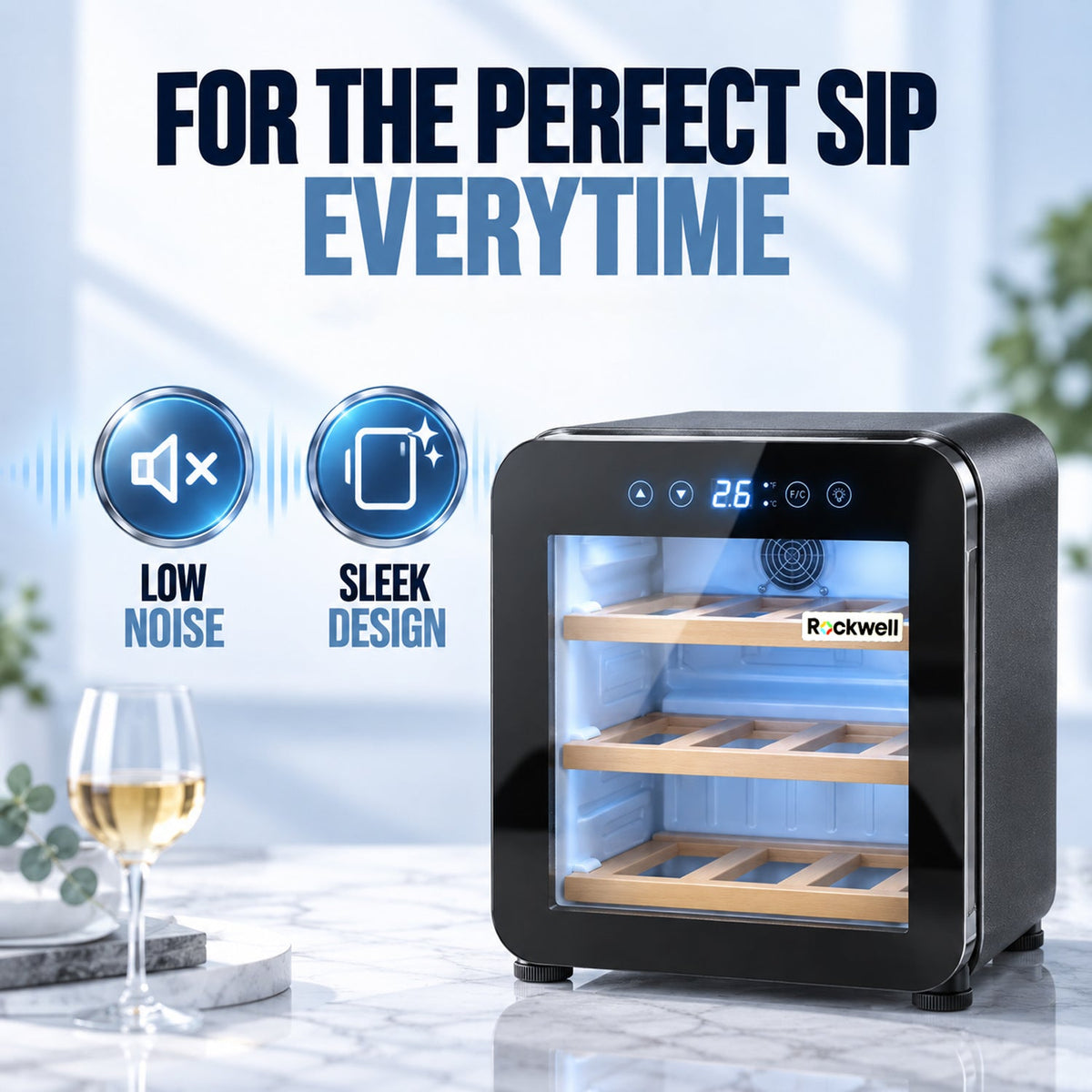 45 L Wine Cooler – 13 Bottles – image 5