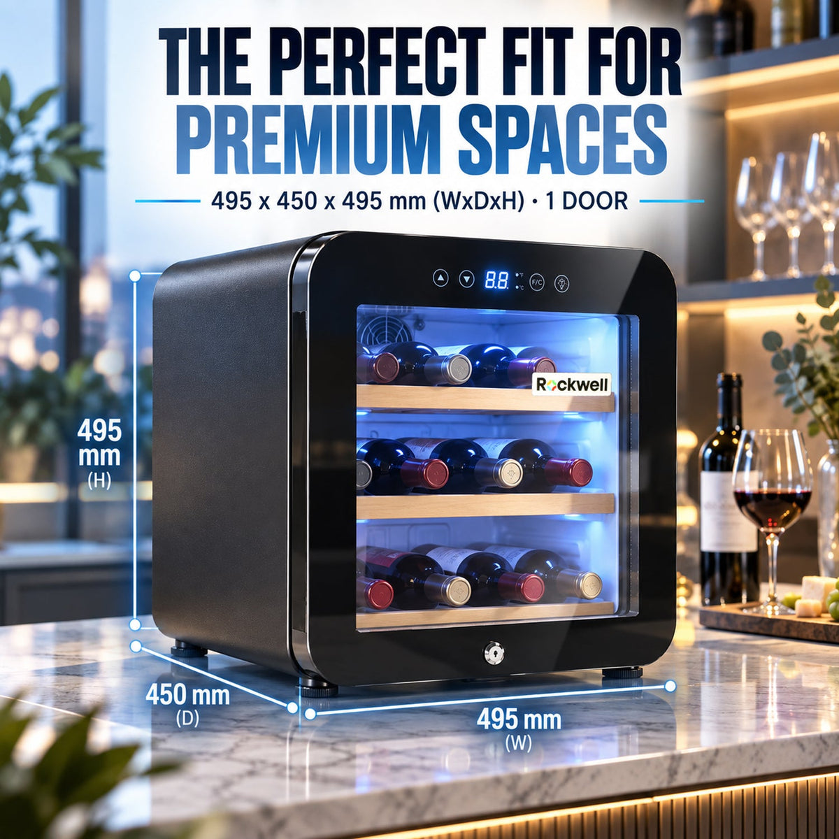 45 L Wine Cooler – 13 Bottles – image 10