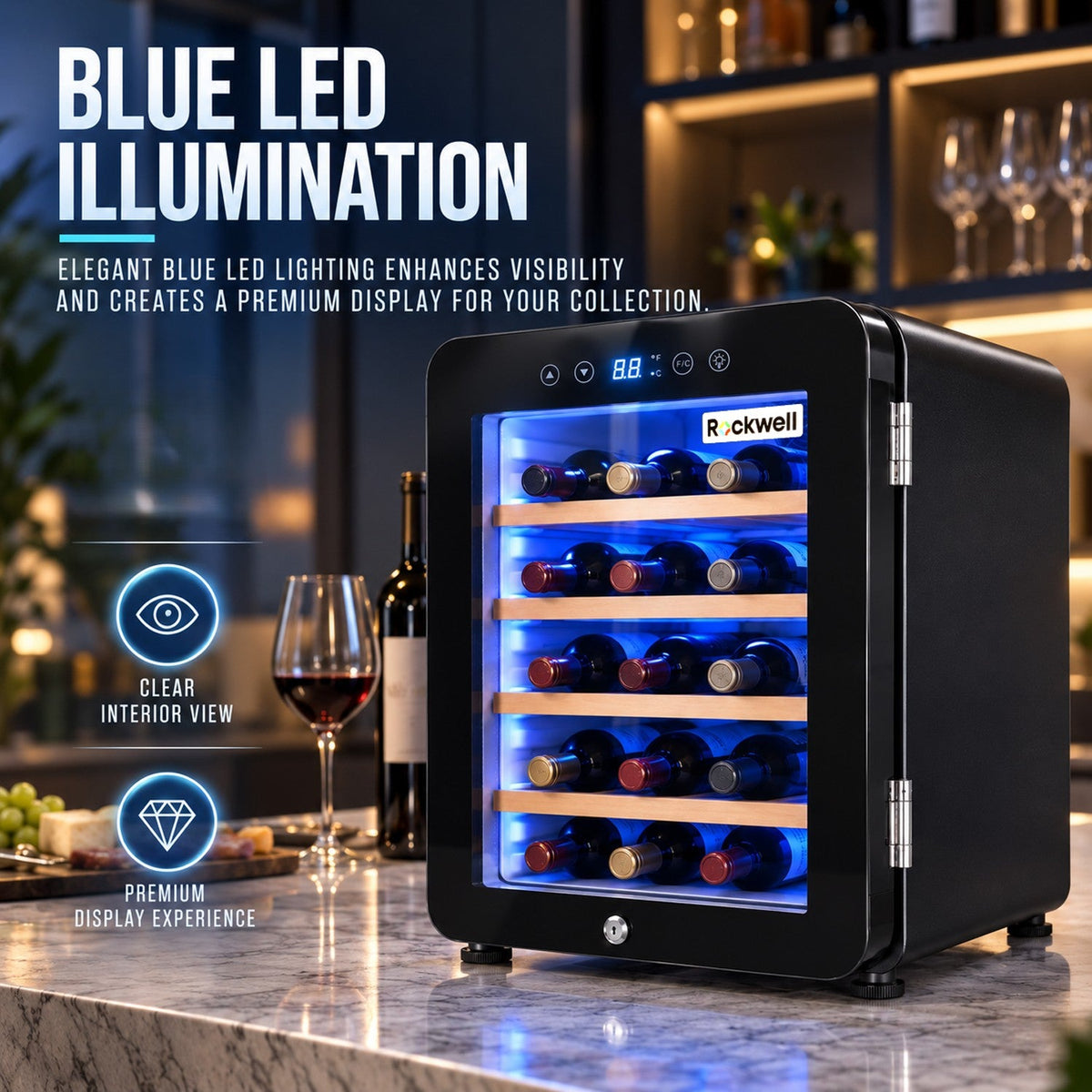 67 L Wine Cooler – 23 Bottles – image 8