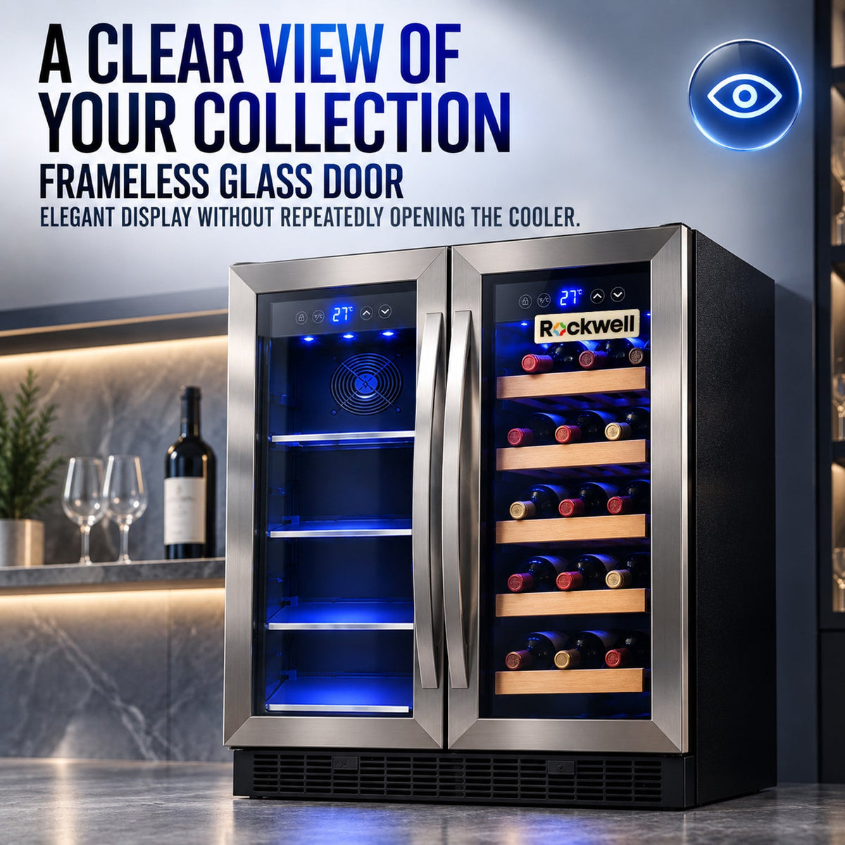 148 L Wine Cooler – 87 Bottles – image 4