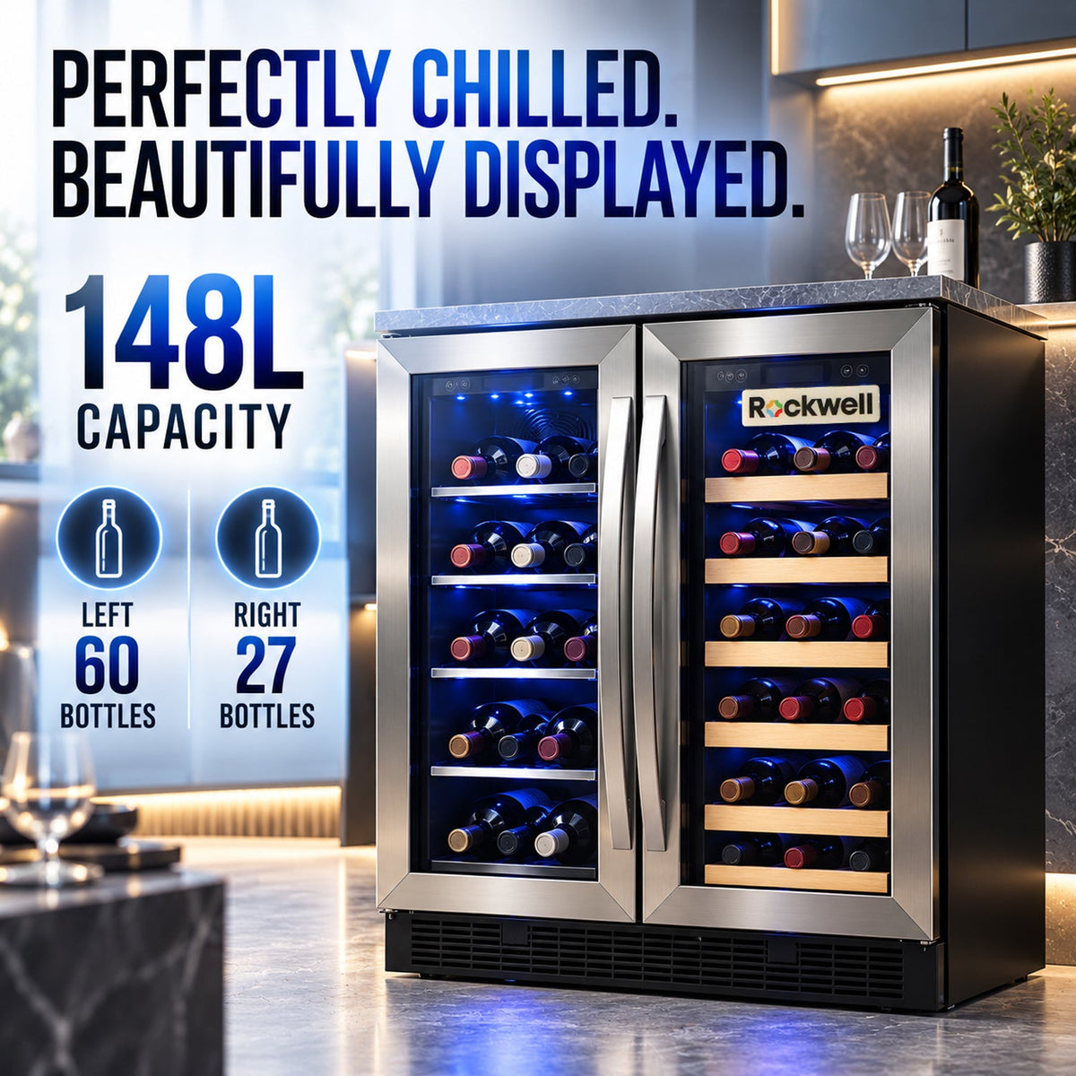 148 L Wine Cooler – 87 Bottles – image 8
