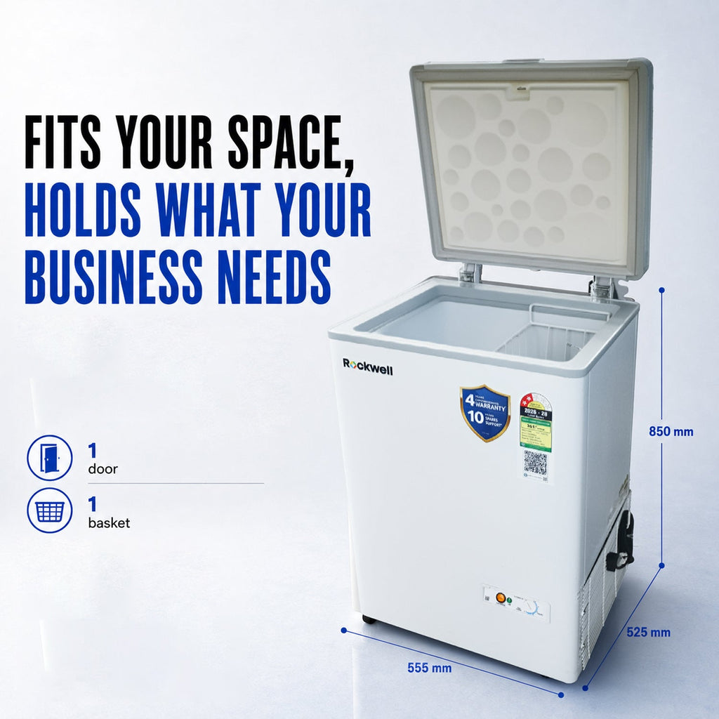 99 L Hard Top Convertible Deep Freezer – 4 Years Warranty – image 3