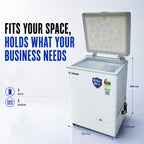 99 L Hard Top Convertible Deep Freezer – 4 Years Warranty – image 3