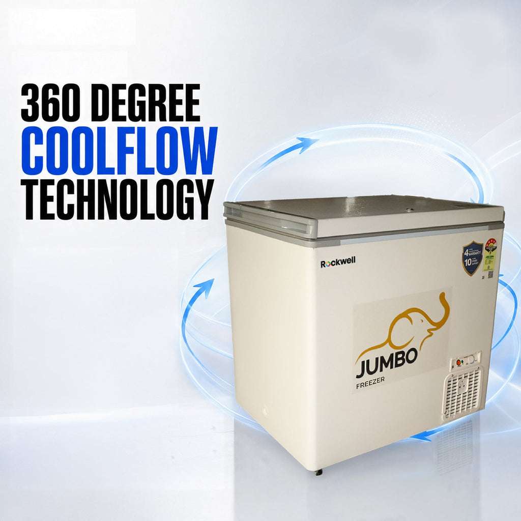 210 L Hard Top Convertible Deep Freezer – 4 Years Warranty – image 6