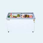 315 L Glass Top Deep Freezer | Low Power Consumption | 4 Years Warranty