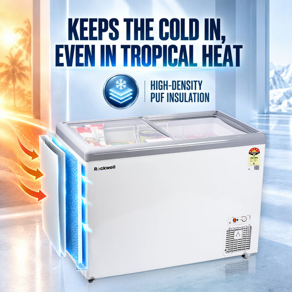 315 L Glass Top Deep Freezer – Low Power Consumption – 4 Years Warranty – image 4