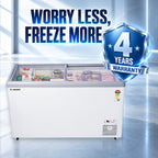 315 L Glass Top Deep Freezer – Low Power Consumption – 4 Years Warranty – image 5