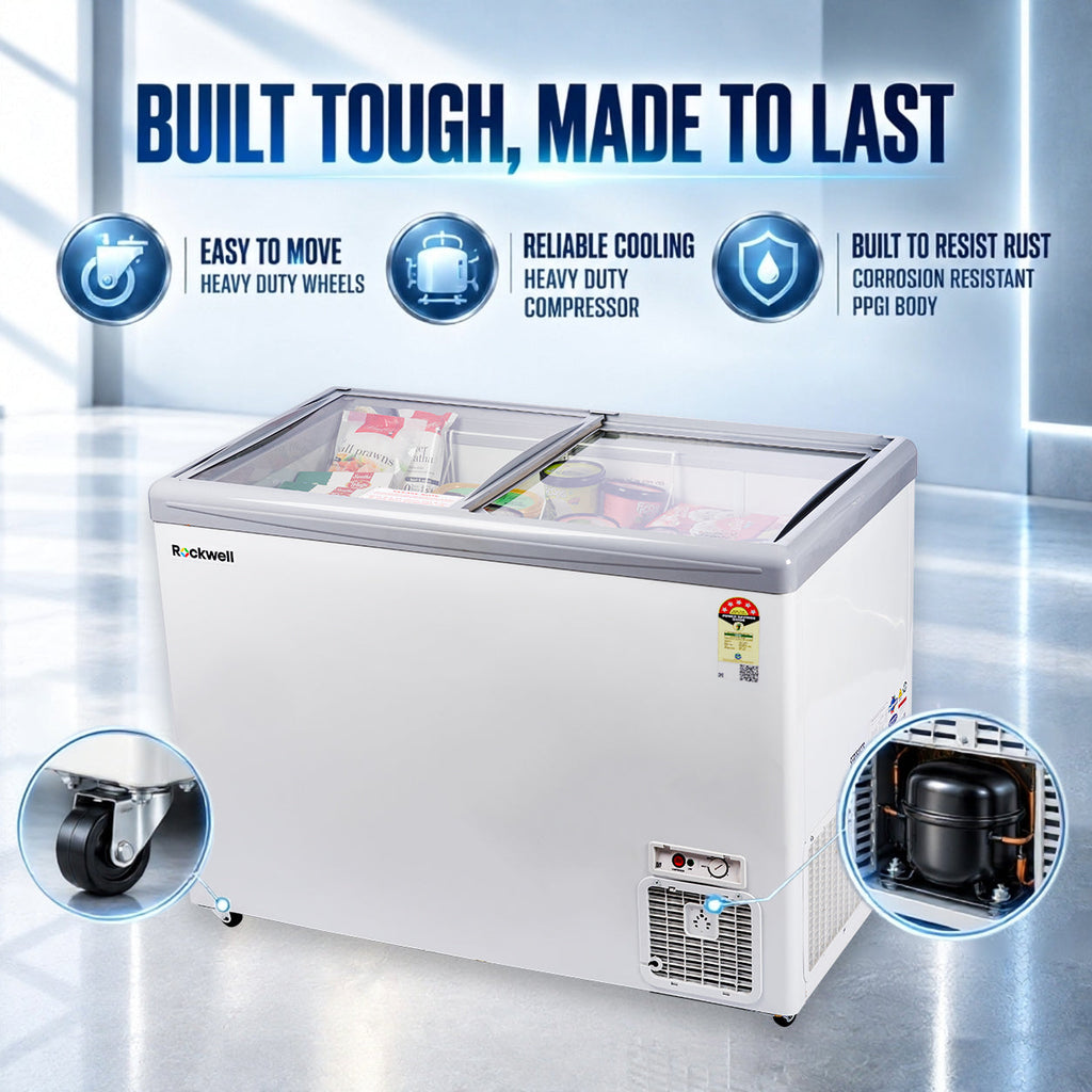 315 L Glass Top Deep Freezer – Low Power Consumption – 4 Years Warranty – image 6