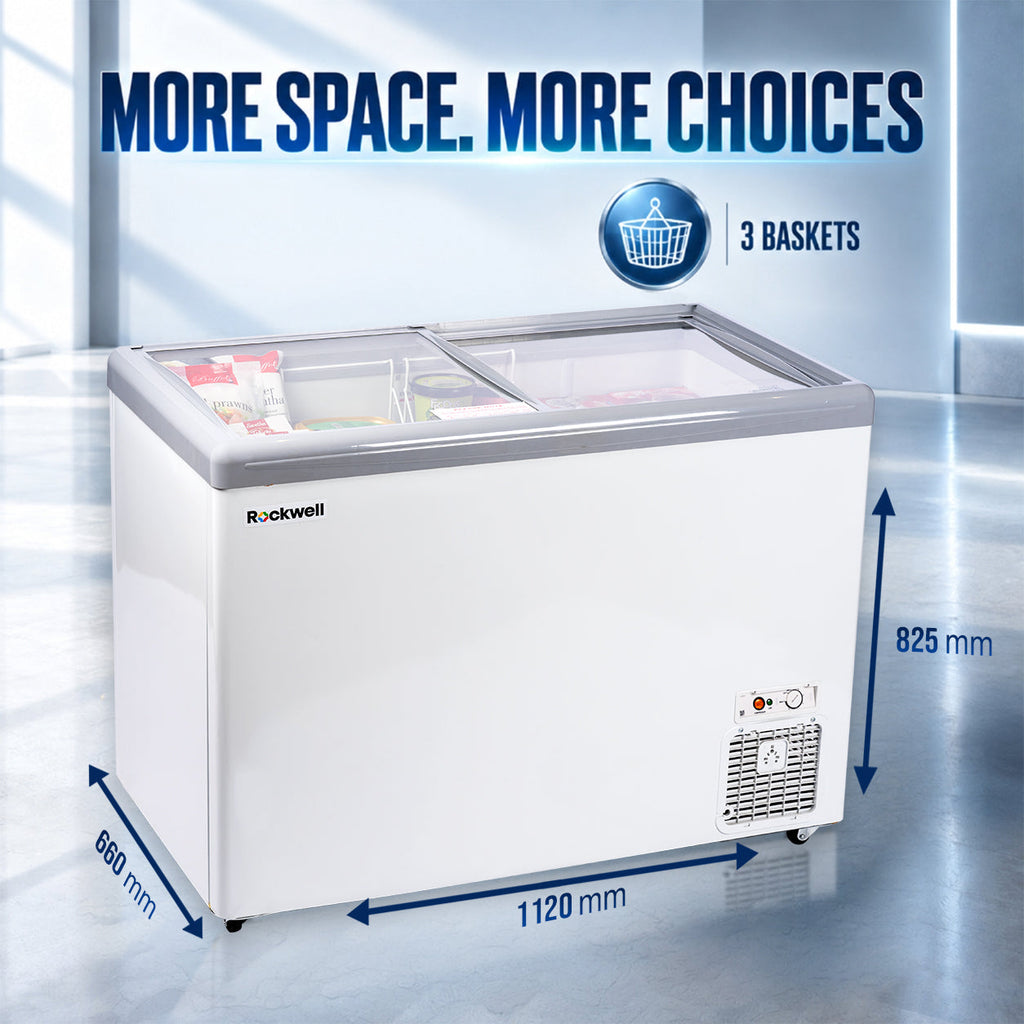 315 L Glass Top Deep Freezer – Low Power Consumption – 4 Years Warranty – image 9