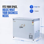 308 L Single Door – Hard Top Convertible Deep Freezer – 4 Years Warranty – image 3