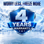 415 L Glass Top Deep Freezer – Low Power Consumption – 4 Years Warranty – image 6