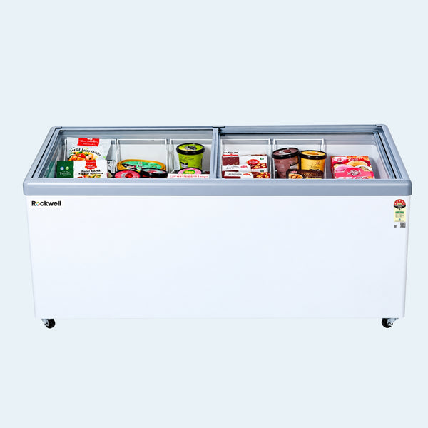 495 L Glass Top Deep Freezer | Low Power Consumption | 4 Years Warranty