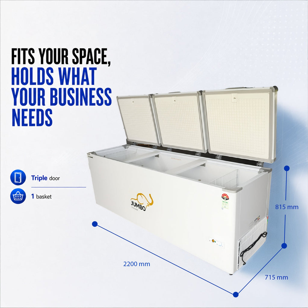 697 L Hard Top Deep Freezer – 4 Years Warranty – image 3