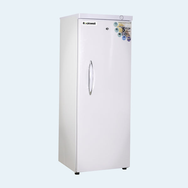 280 L Hard Door Vertical Freezer | White