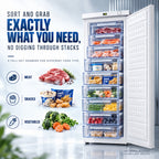 280 L Hard Door Vertical Freezer – White – image 6