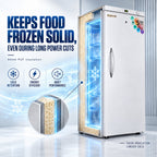 280 L Hard Door Vertical Freezer – White – image 7