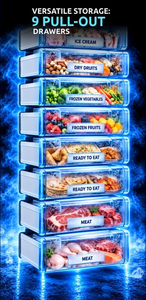 Upright Freezers key feature 6