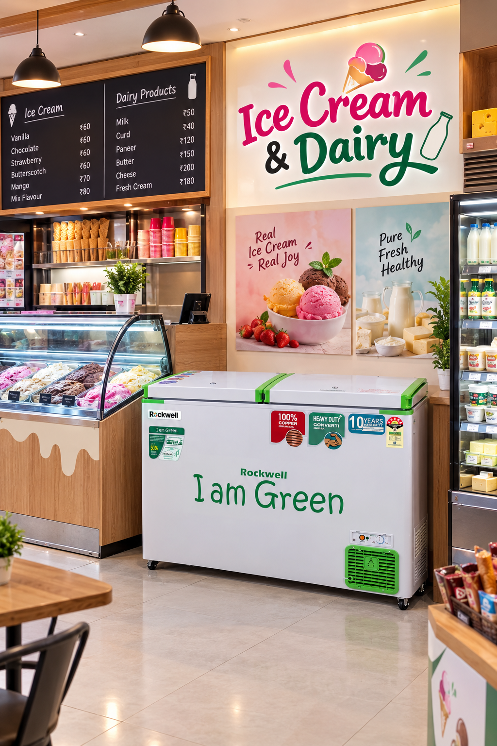 Rockwell refrigeration for Ice Cream & Dairy