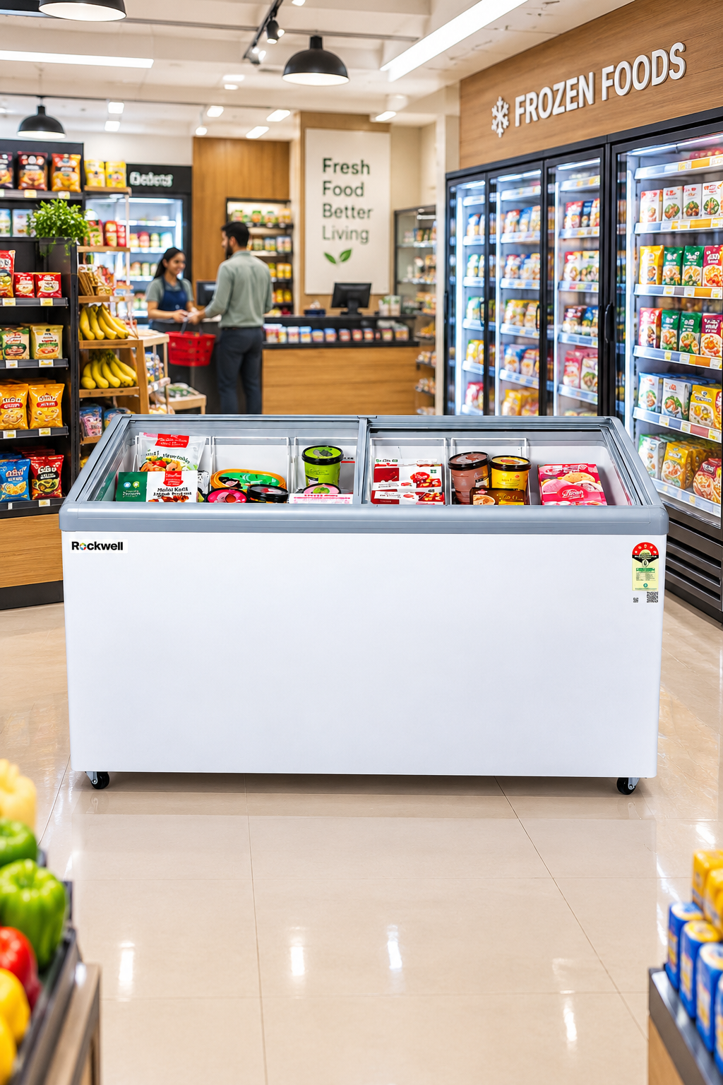 Rockwell refrigeration for Retail