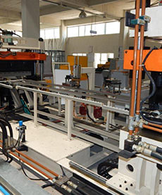 Packed Rockwell units in the warehouse