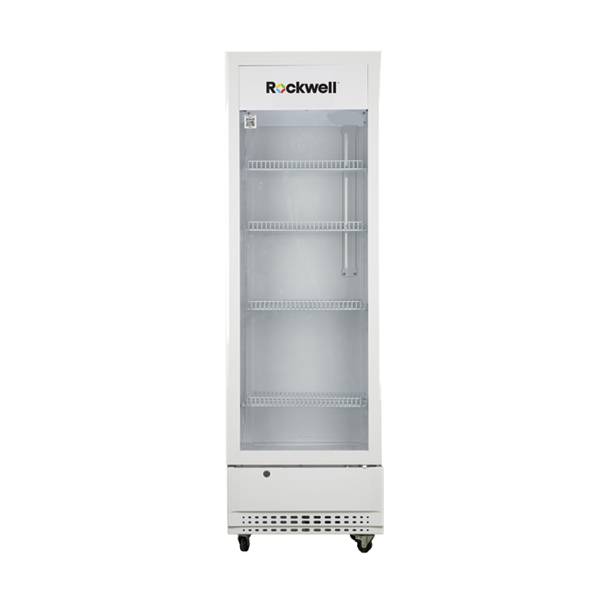 Rockwell 240Ltr, Single Glass Door Visi Cooler, Internal LED, Dynamic Cooling (RVC320A, White) - Image 2