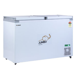 Rockwell 450DDU Hard Top Deep Freezer, Convertible Freezer and Cooler, Double Door with 4 Years Comprehensive Warranty, Low Power Consumption, Chest Freeze