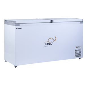 Rockwell 550DDU Hard Top Deep Freezer, Convertible Freezer and Cooler, Double Door with 4 Years Comprehensive Warranty, Low Power Consumption, Chest Freezer