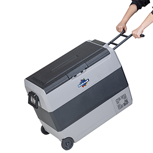 Rockwell 56.5Ltr Car Cooler/Freezer, Portable Fridge for Outdoor Adventures, 240V AC Power Cord & 12V Car Adapter (RMC60D, Grey) - Image 3